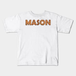 Mason, Craftsmans, Bricklayer, Construction, Wall Kids T-Shirt